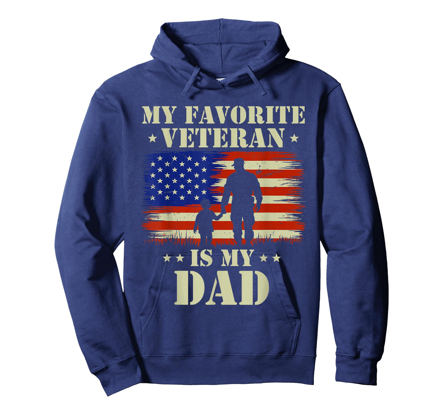 Father Veterans Day My Favorite Veteran is My Dad Proud Kids T-Shirt