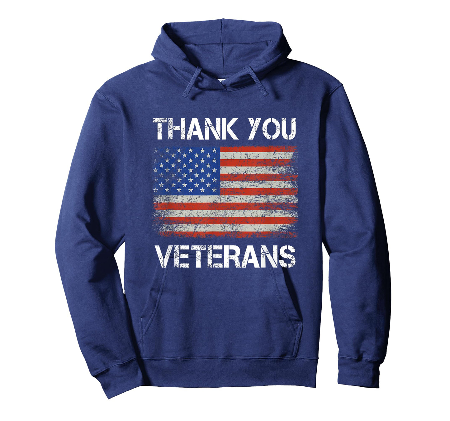 Thank You veterans American Flag - Patriotic Kids Men Women T-Shirt