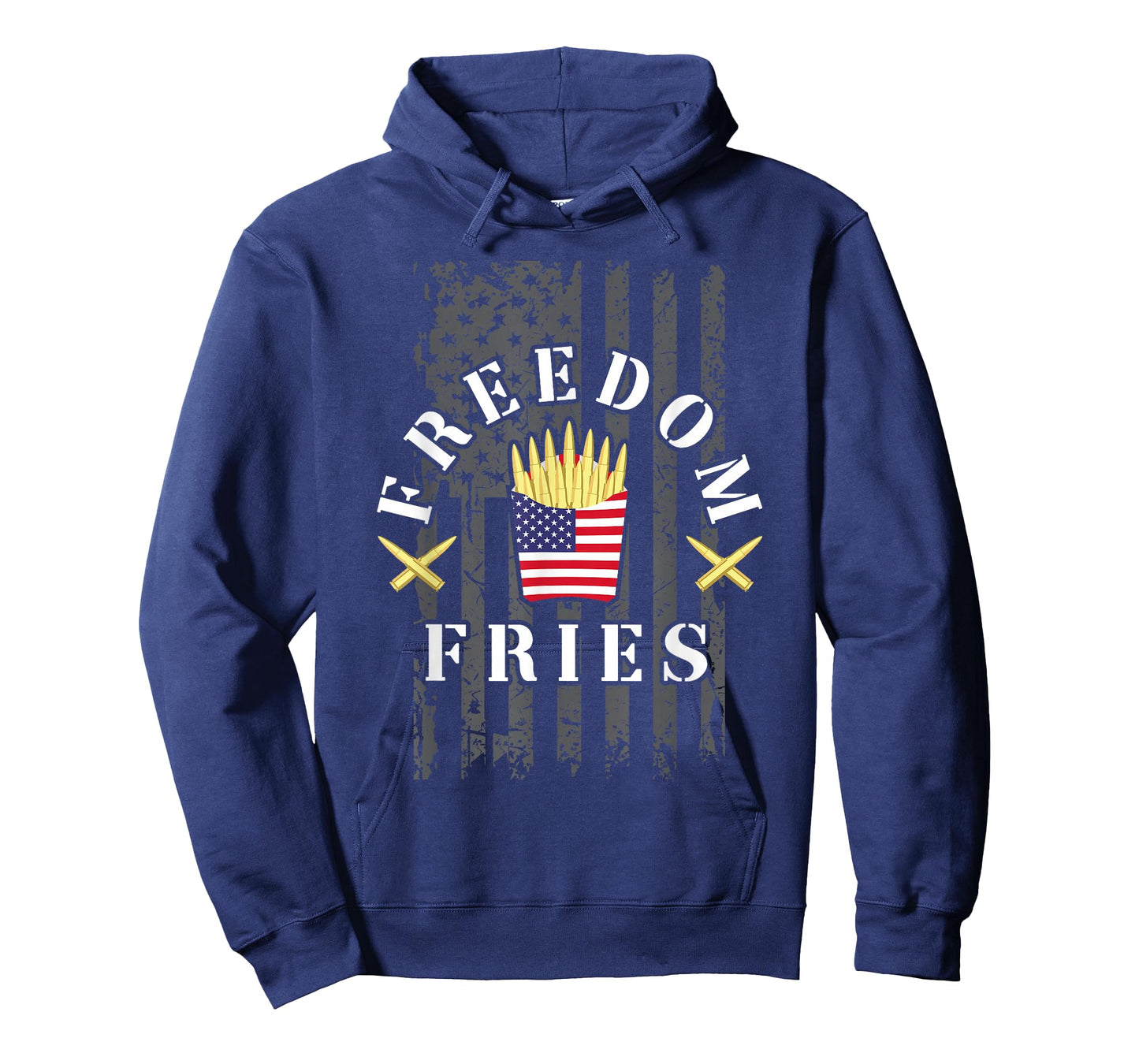 Funny Patriotic Freedom Fries 2nd Amendment Freedom Fries T-Shirt