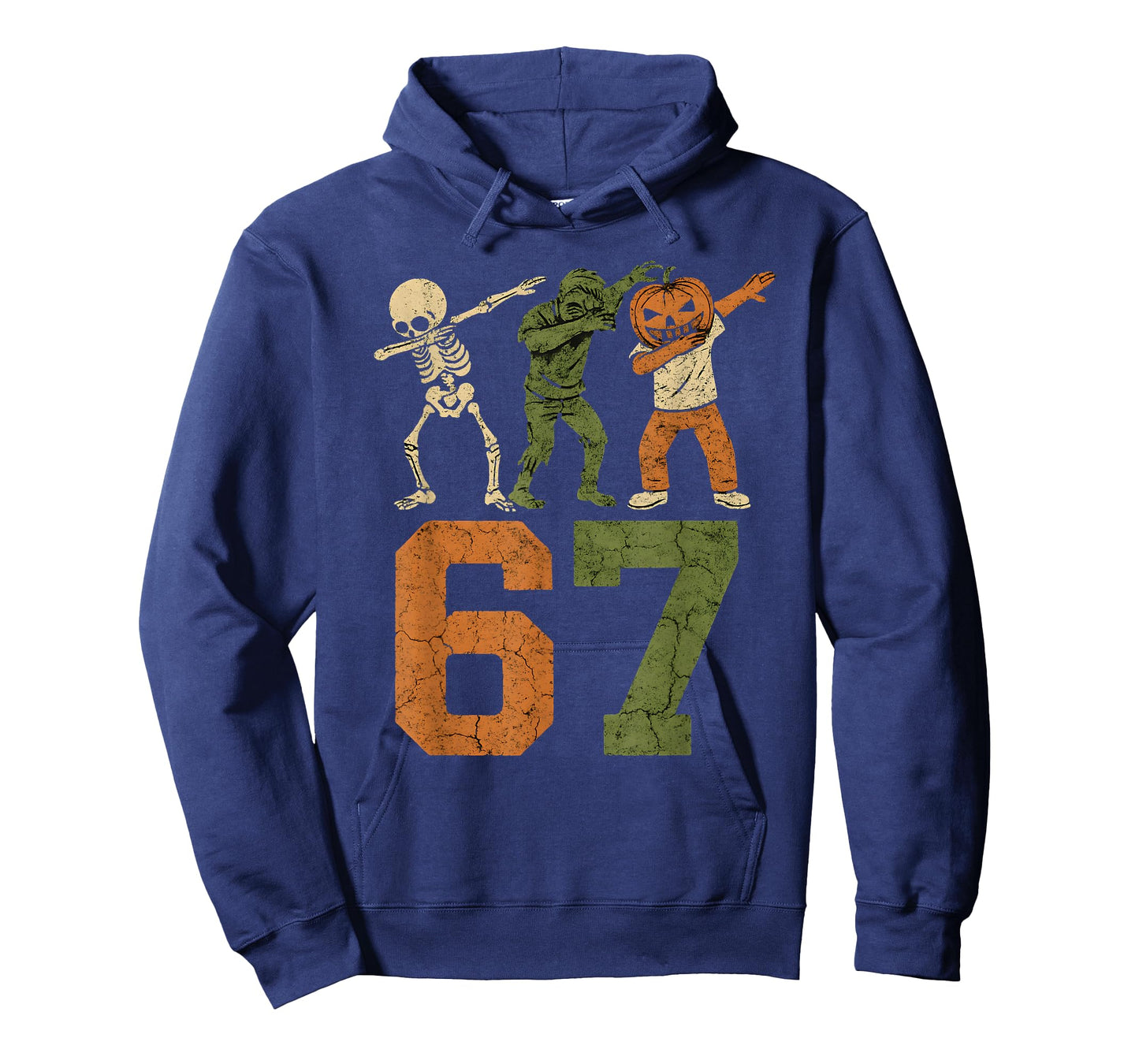 67 Meme Halloween Dabbing 6 7 Brainrot Six Seven Kids Boys T-Shirt