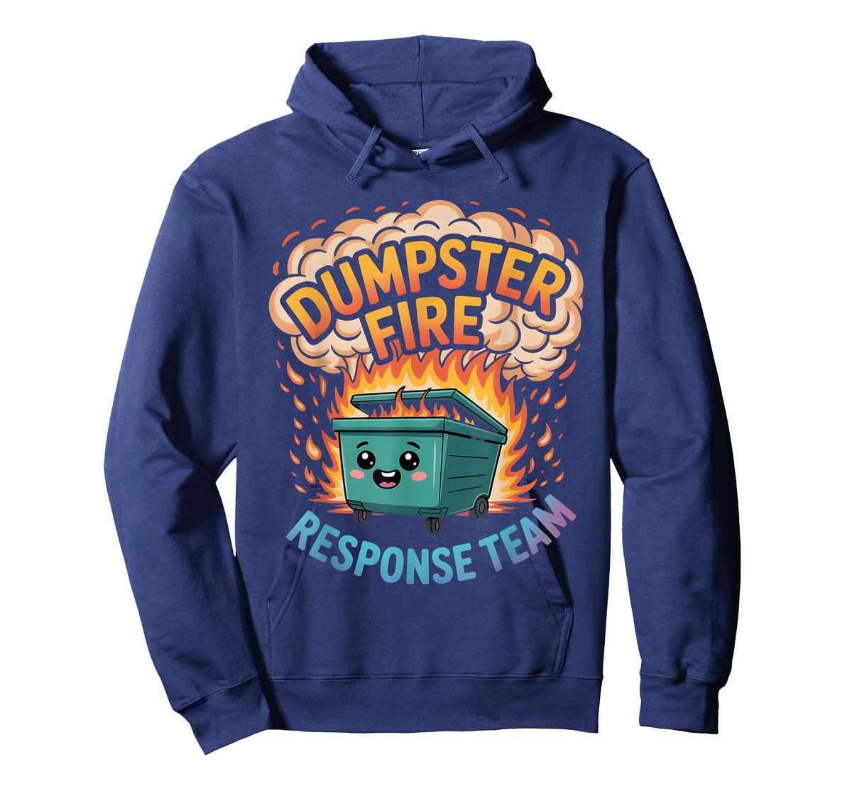 Dumpster Fire Response Team Support Rescue Women Leader T-Shirt
