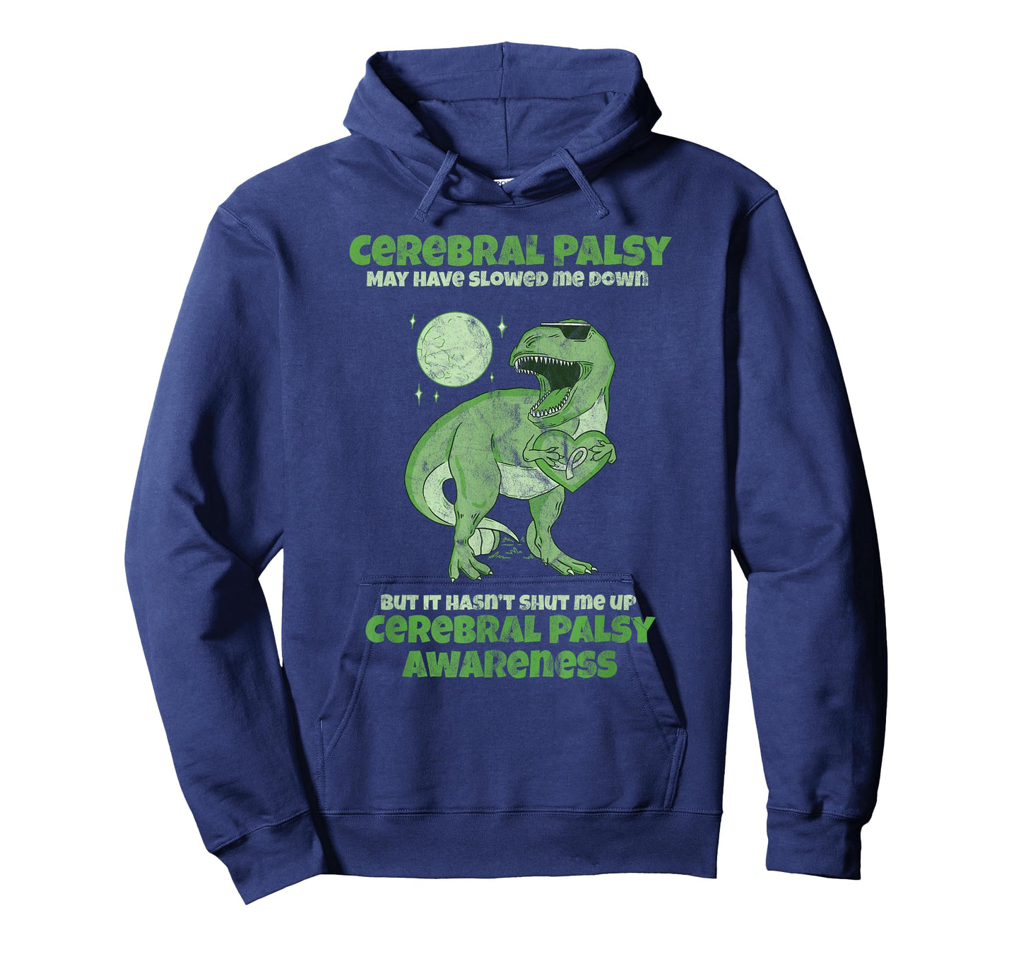 CP Brain Damage Cute Dinosaur Kids Cerebral Palsy Awareness T-Shirt