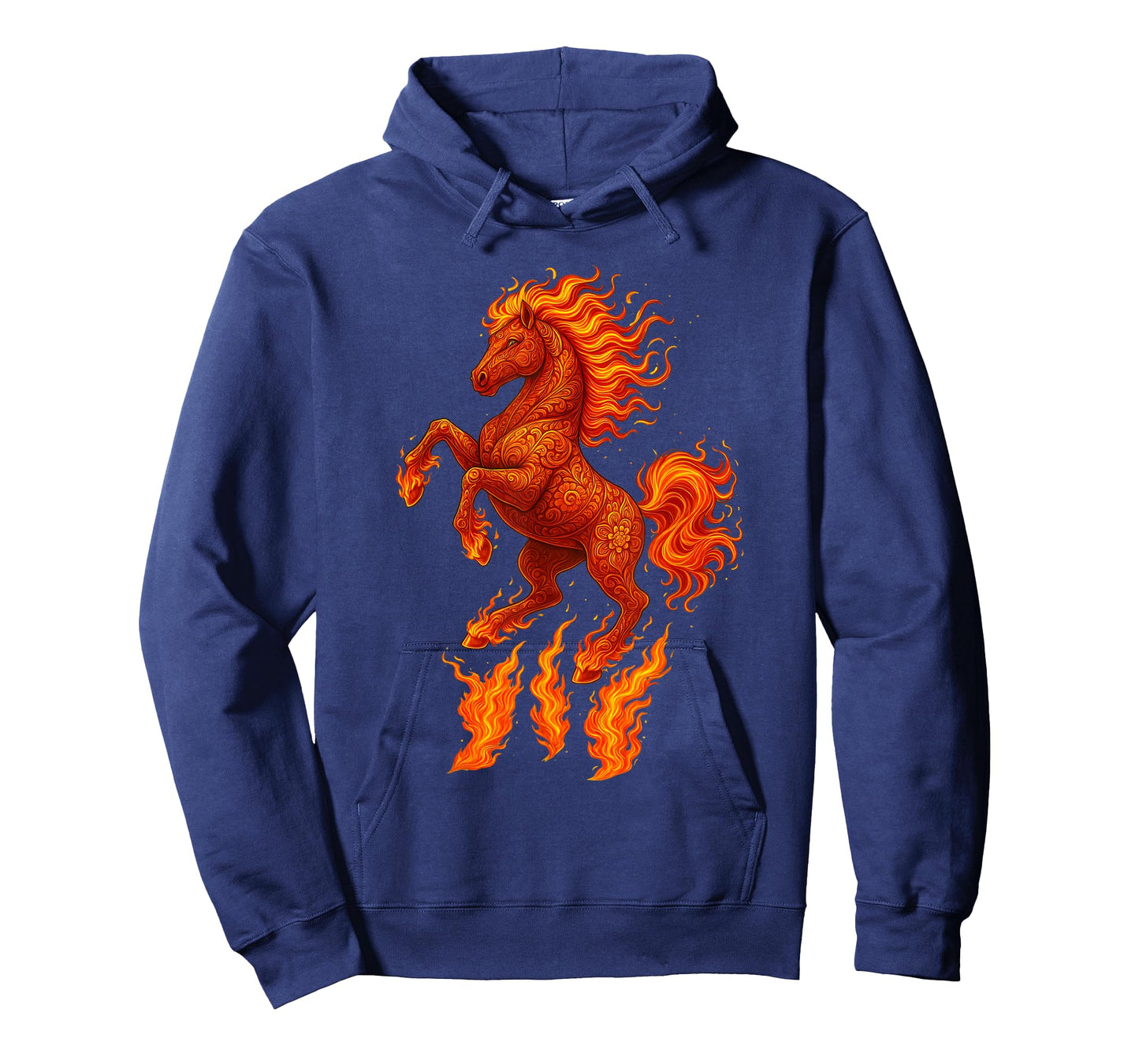 Flaming Horse Chinese New Year of The Fire Horse Equestrian T-Shirt
