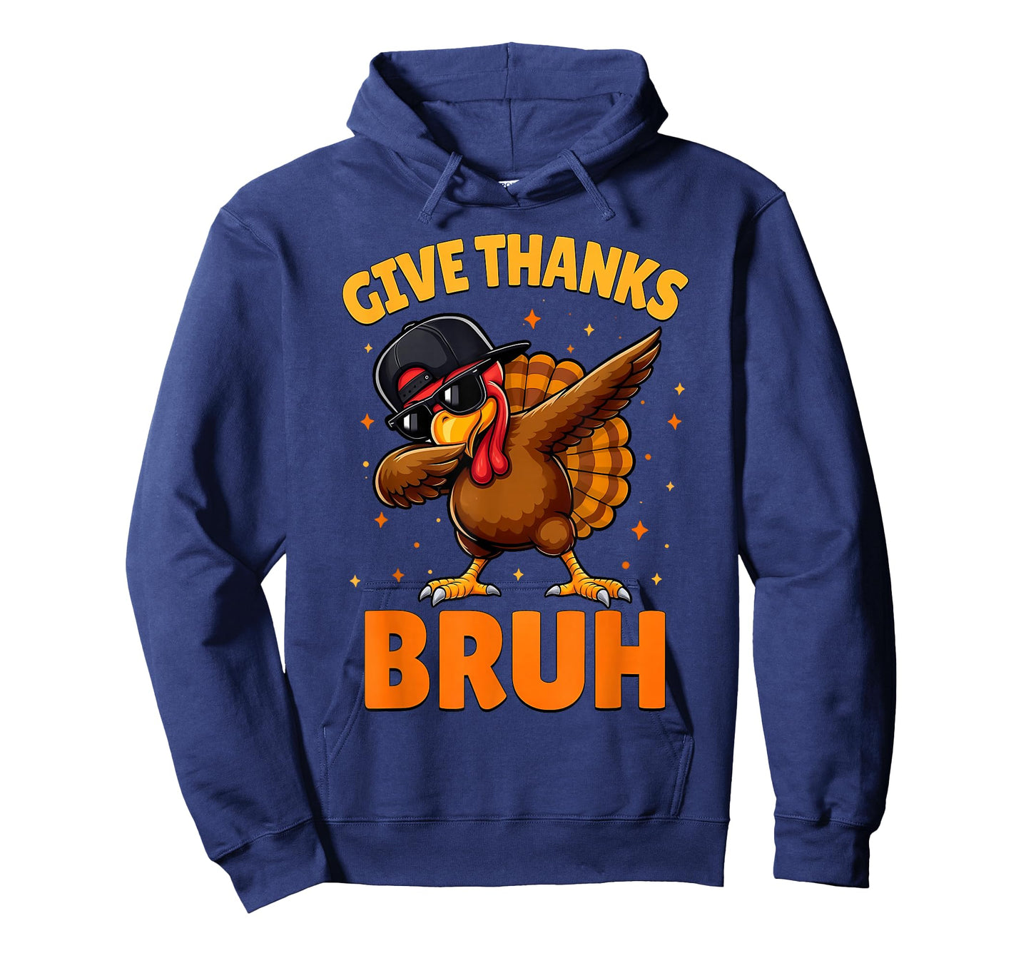 Bruh Give Thanksgiving Thanks Dabbing Turkey Boy Kid Toddler T-Shirt