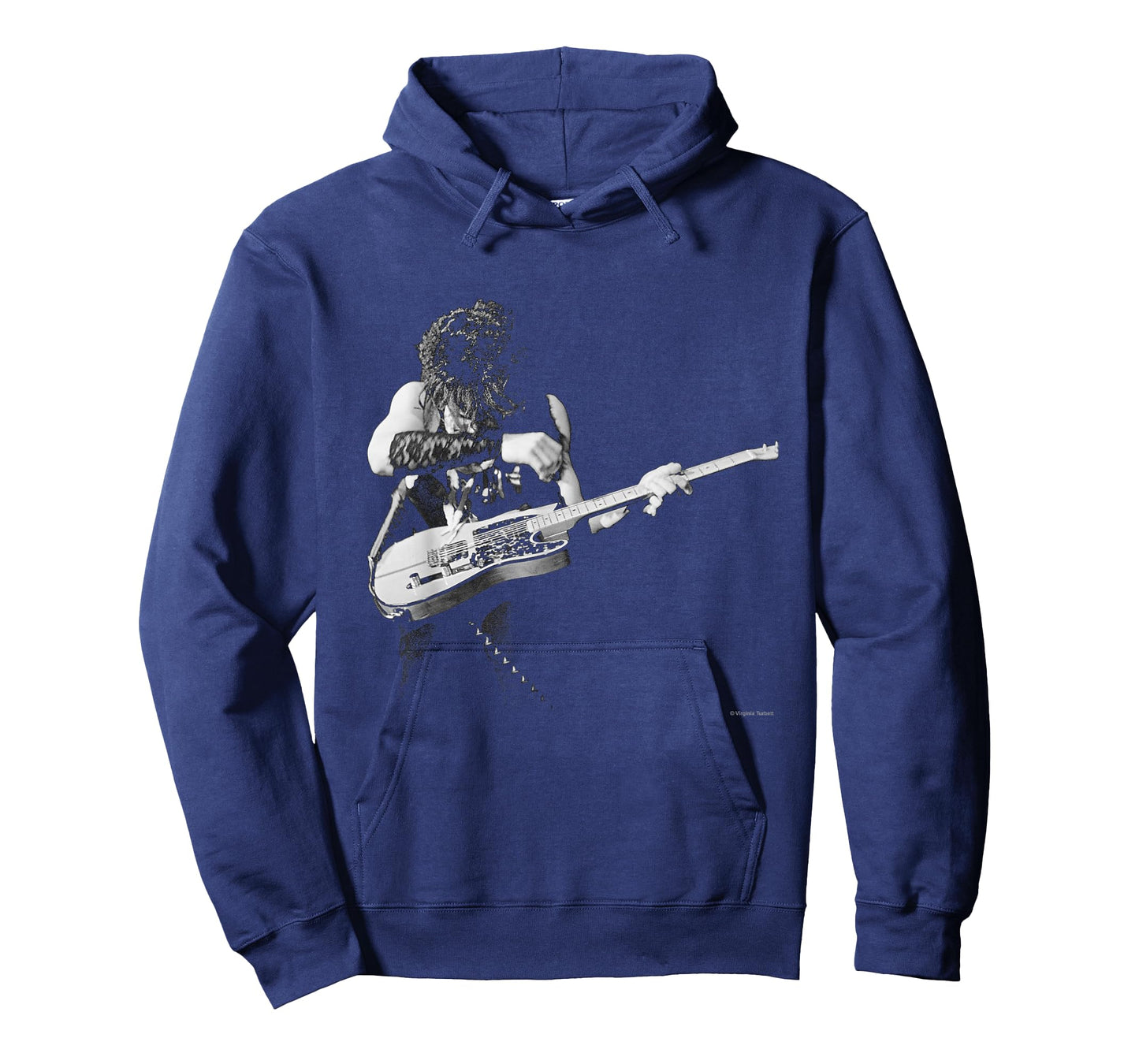 Prince Playing Guitar Live By Virgina Turbett T-Shirt