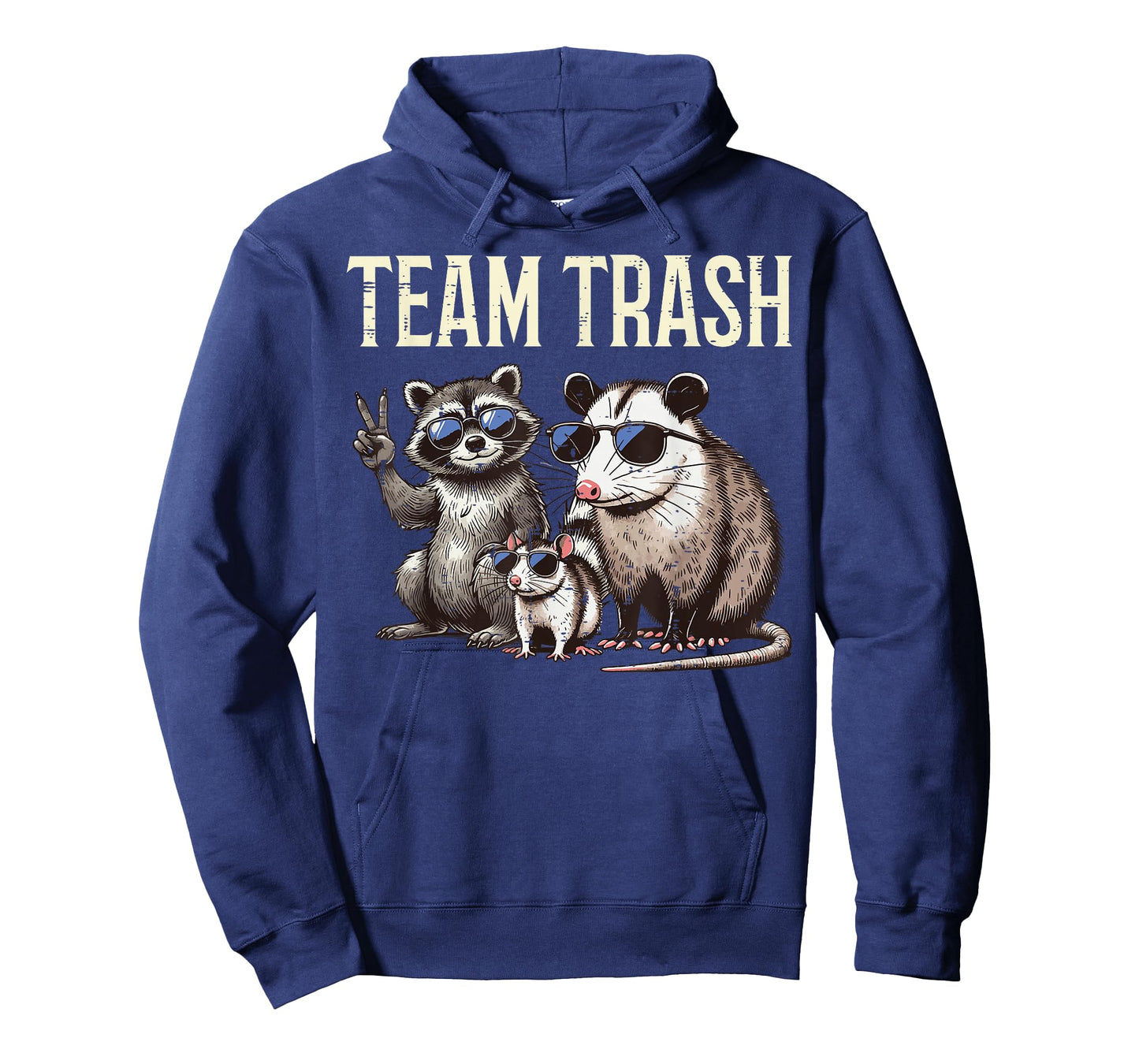 Team Trash Raccoon Opossum Skunk Funny Possum Men Women Kids T-Shirt
