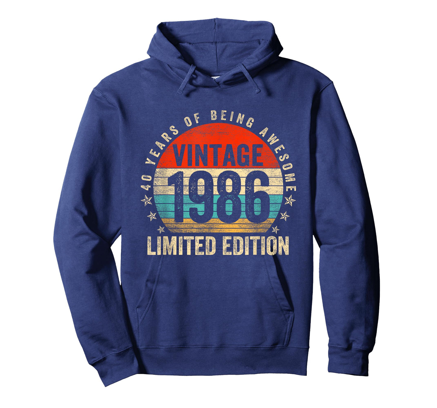 40 Years Old Vintage Born In 1986 Funny 40th Birthday Gifts T-Shirt