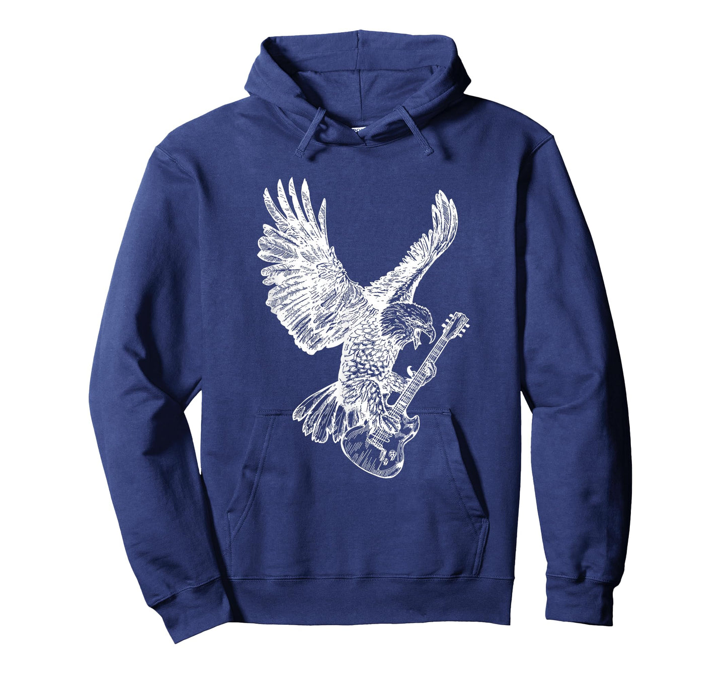 SEEMBO Eagle Playing Guitar Guitarist Musician Music Band T-Shirt