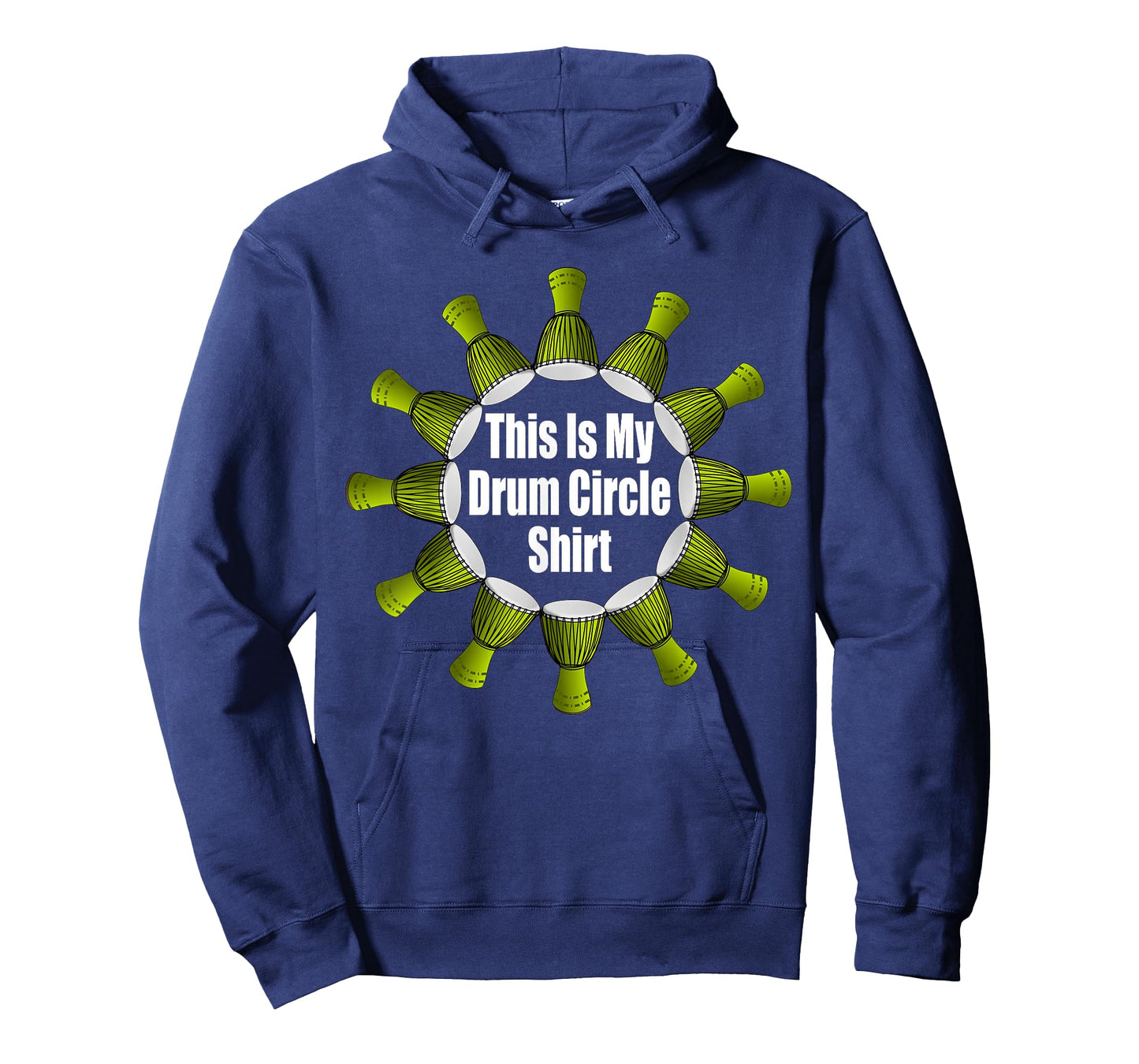 Drum Circle Percussion Group People Hand Drumming Bongo Gift T-Shirt