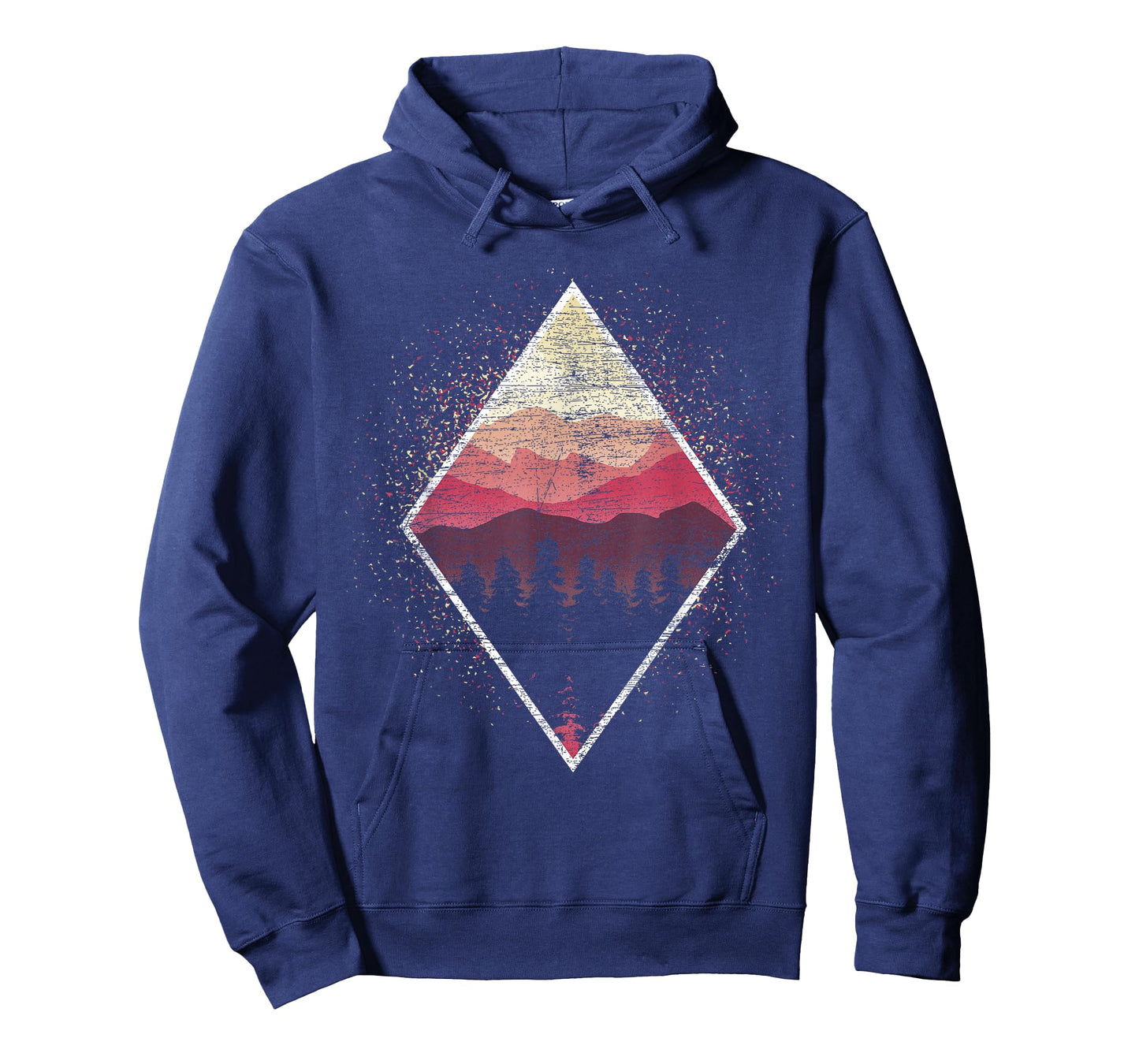 Landscape Wildlife Nature Outdoor Mountains Trees Forest T-Shirt