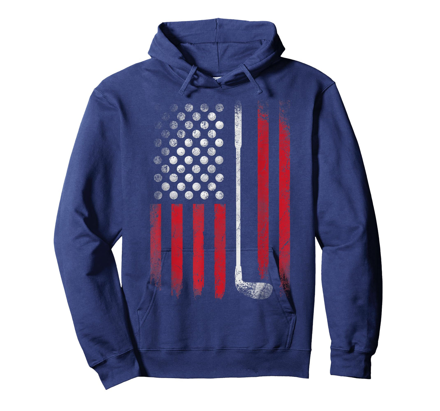 Funny American Flag Golf for Golfer T-Shirt