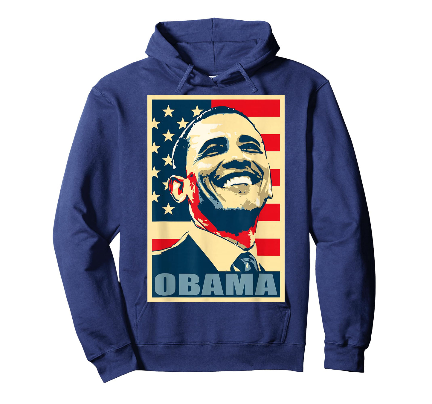 Barack Obama President 44 American Flag Happy Democrat T-Shirt