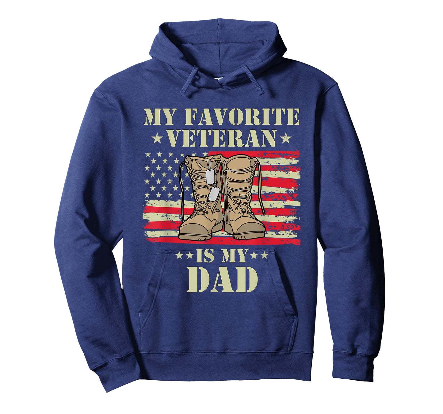 Father Veterans Day My Favorite Veteran is My Dad Proud Kids T-Shirt
