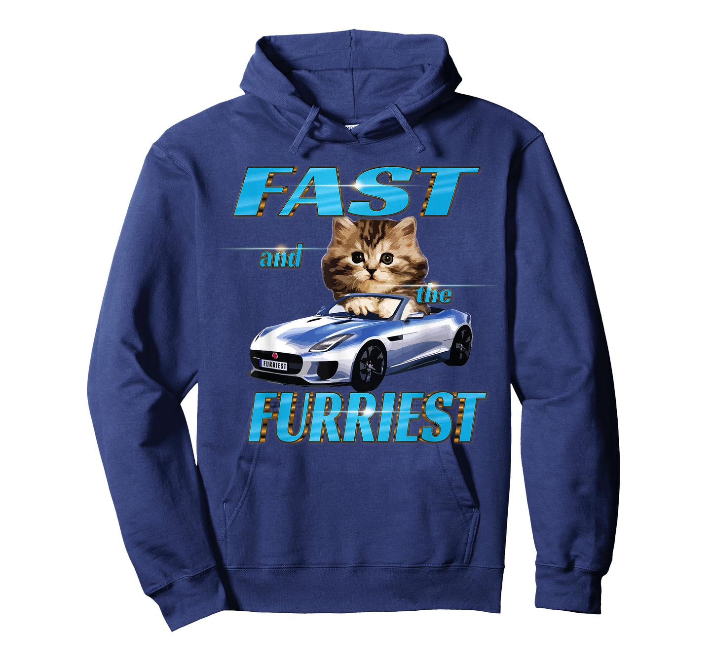 Fast and the Furriest Cats in cars T-Shirt
