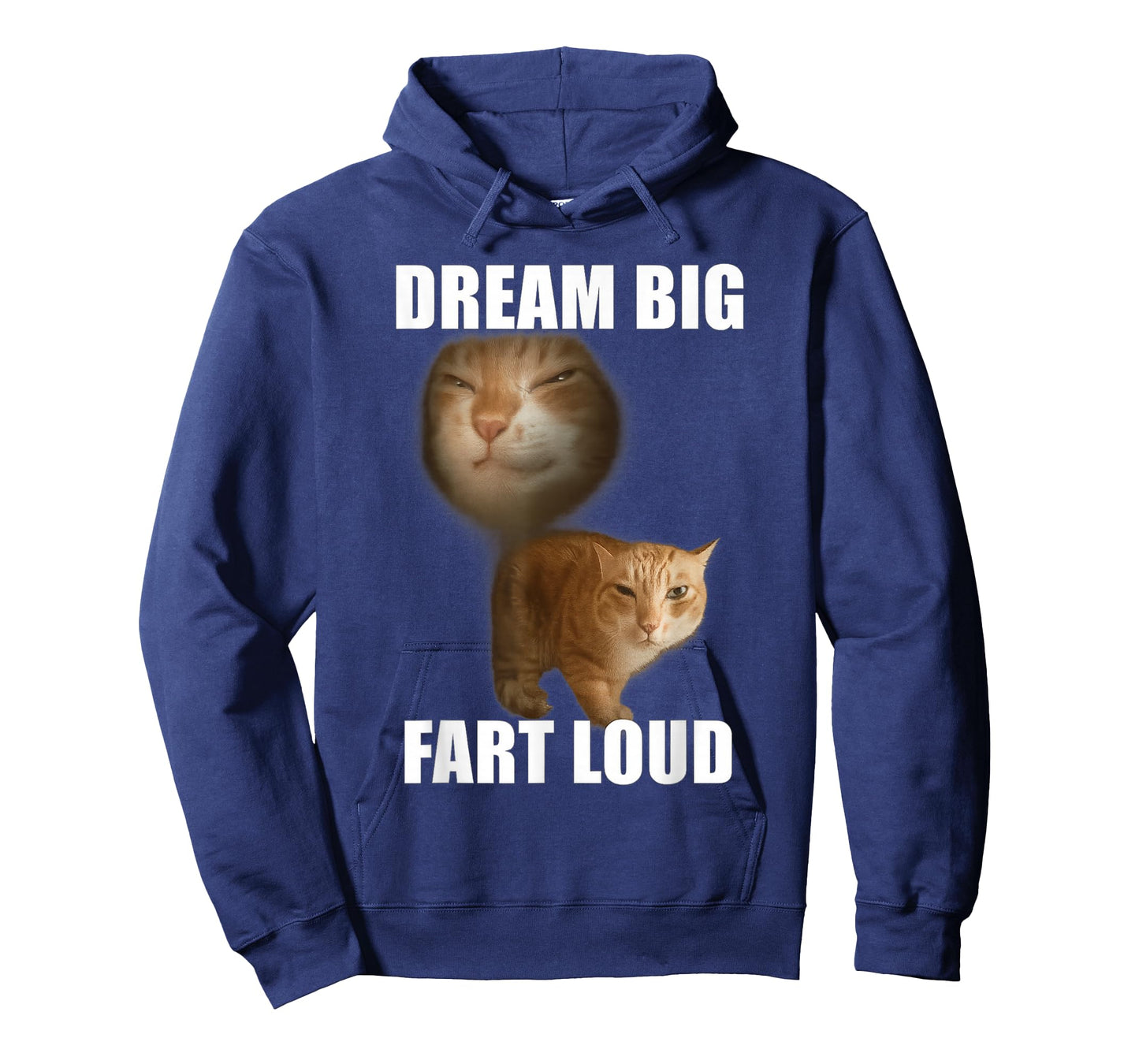 Dream big fart loud funny cat meme T-Shirt