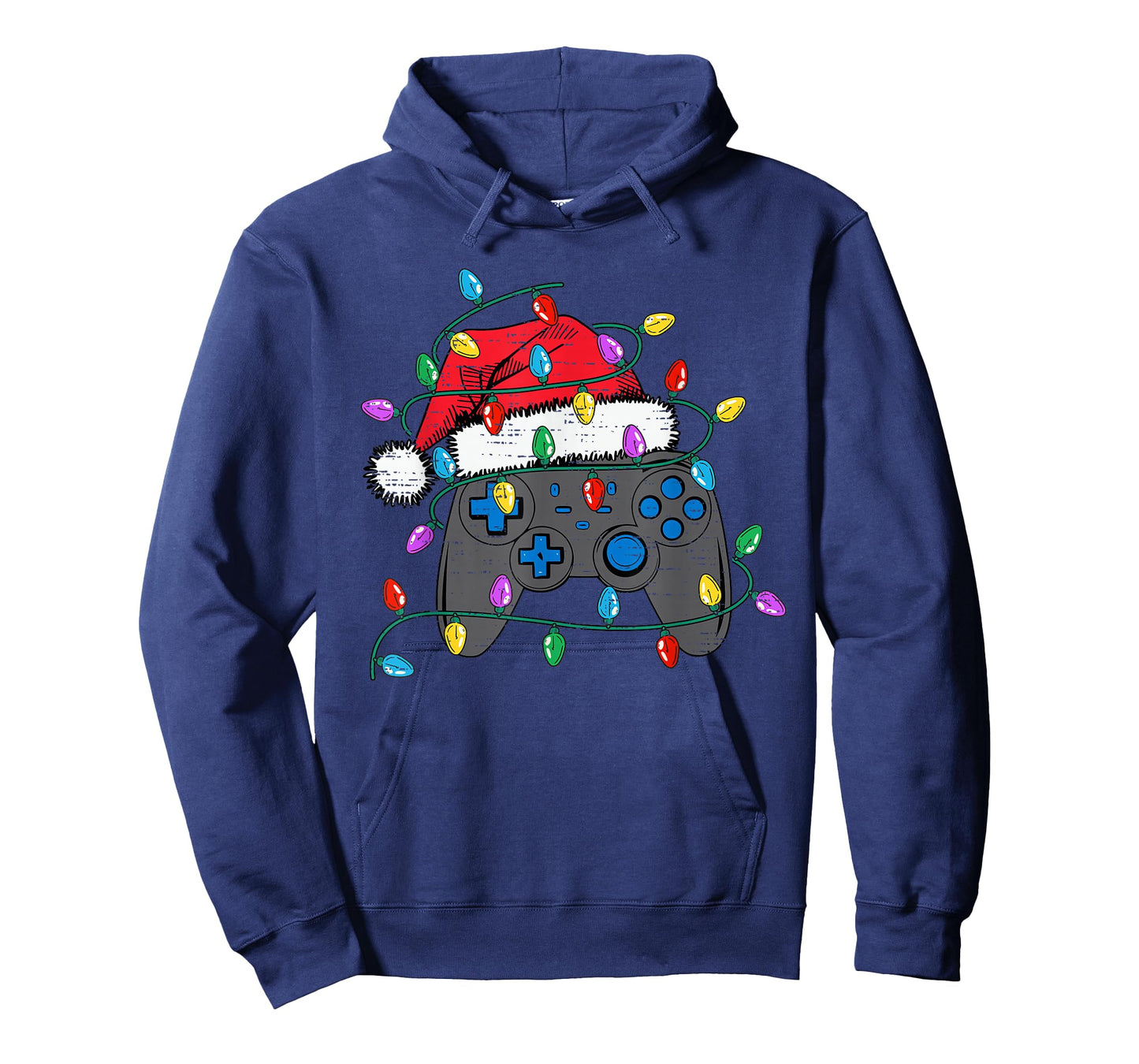 Christmas Video Game Controller Hat Santa Gamer Boy Teen Kid T-Shirt
