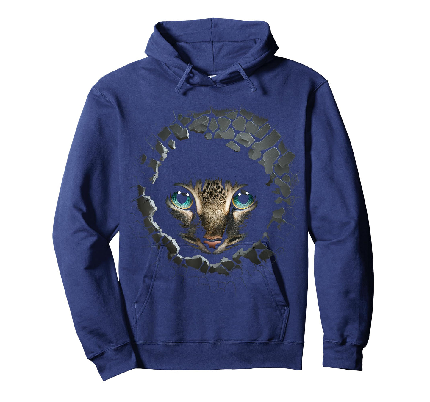 Cat Face Wall Eyes Animal Pet Cat T-Shirt