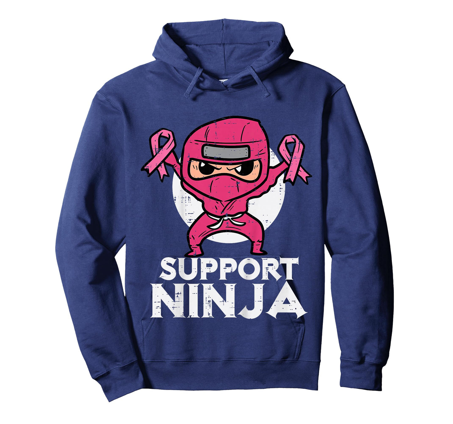 Kids Support Ninja Pink Cute Breast Cancer Awareness Toddler Boys T-Shirt