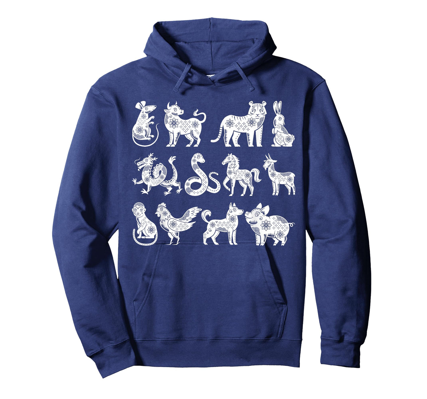 Chinese Zodiac Animals In Order Lunar Chinese New Year T-Shirt