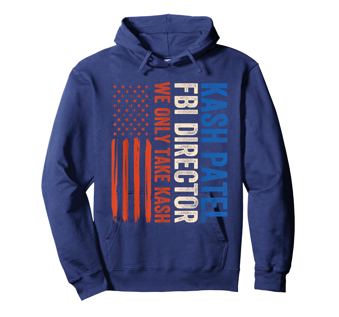 Vintage Kash Patel FBI Director American Flag T-Shirt