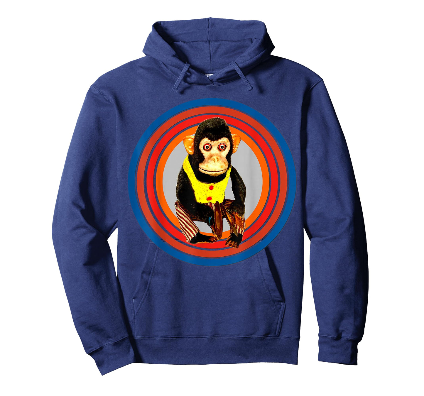 Cymbal Chimp Toy, Jolly Monkey With Cymbals Vintage Retro T-Shirt