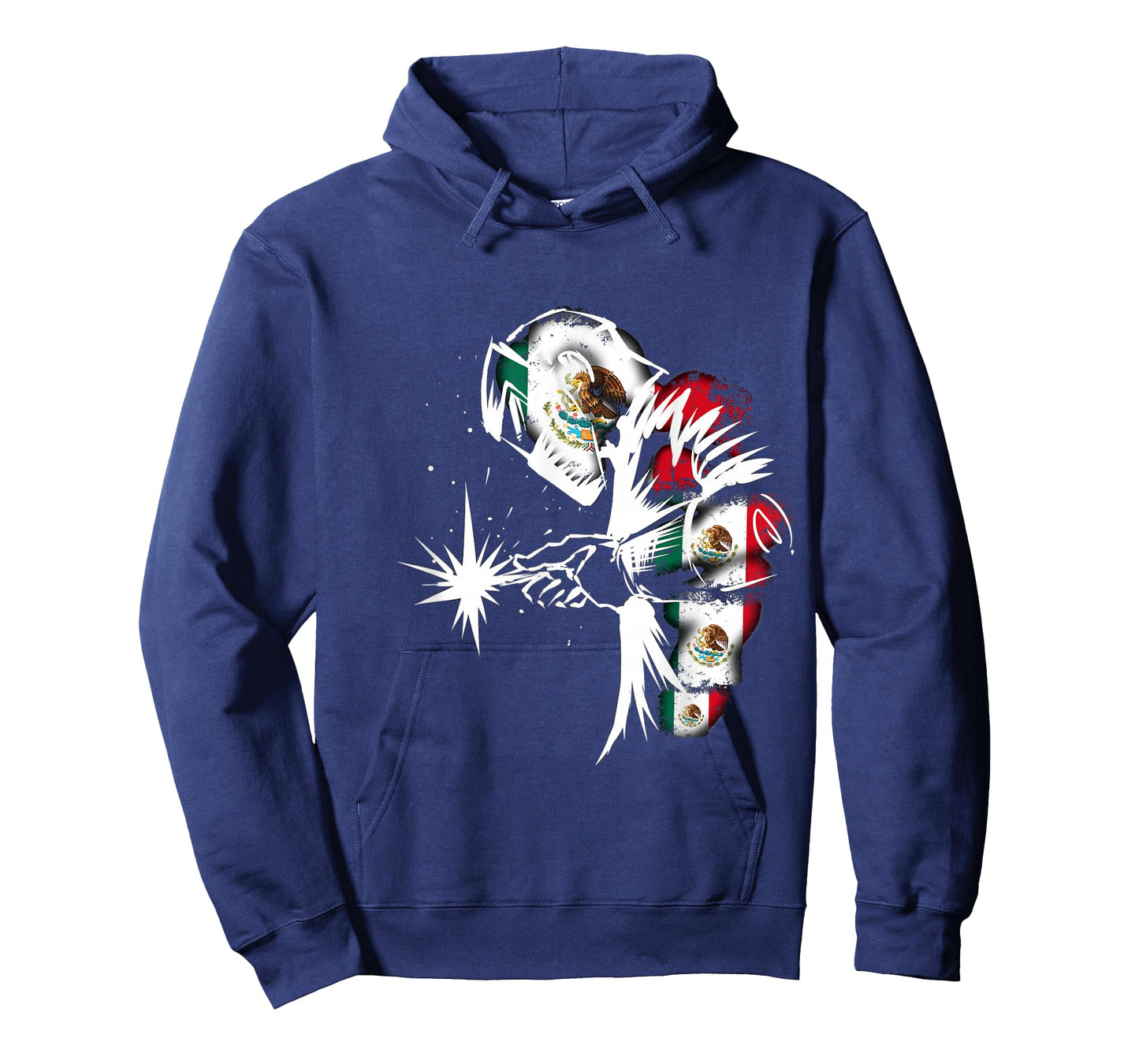 Mexican Welder. Mexican Flag T-Shirt