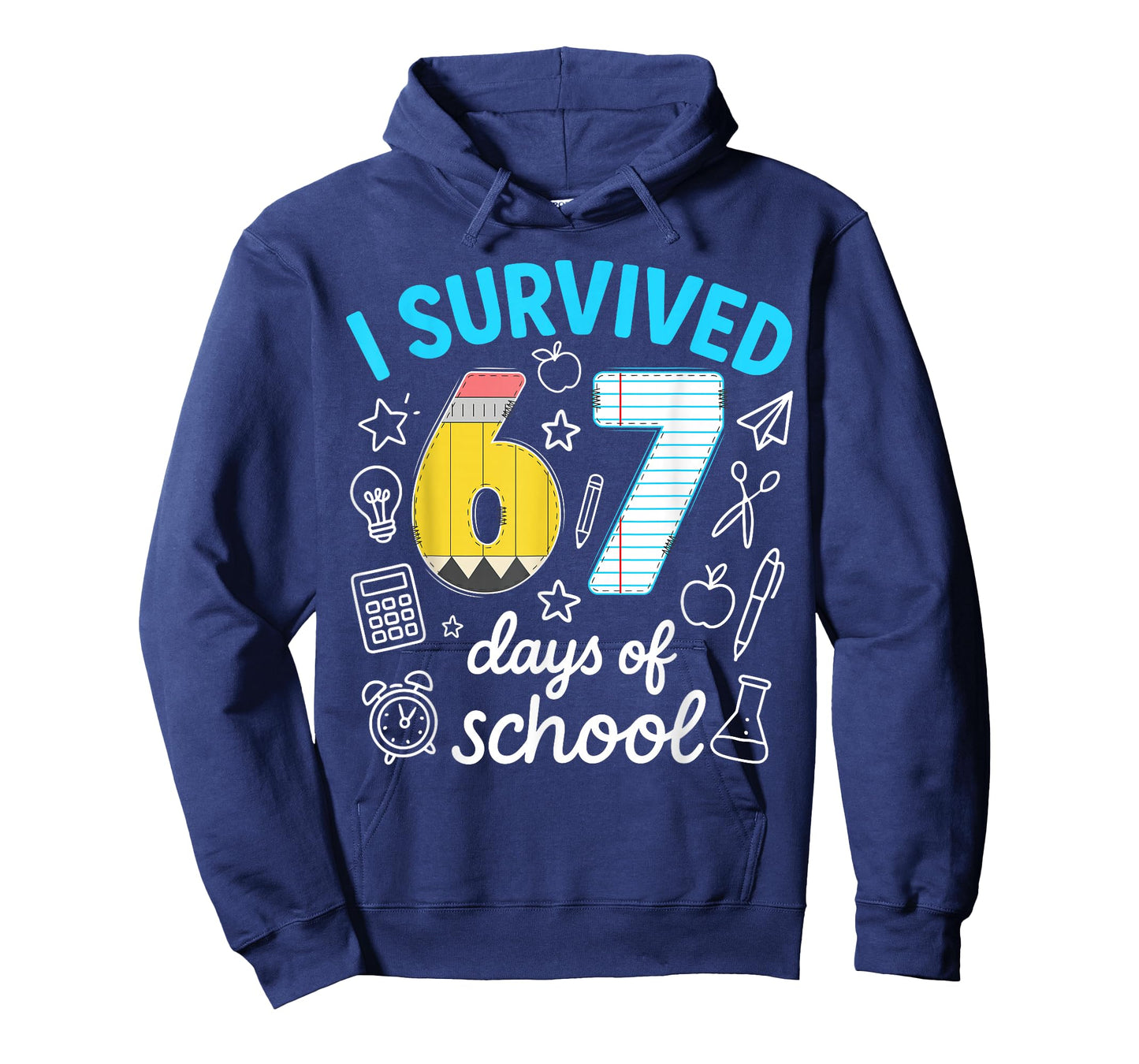 I Survived 67 Days of School Funny 67 Meme Teachers Students T-Shirt