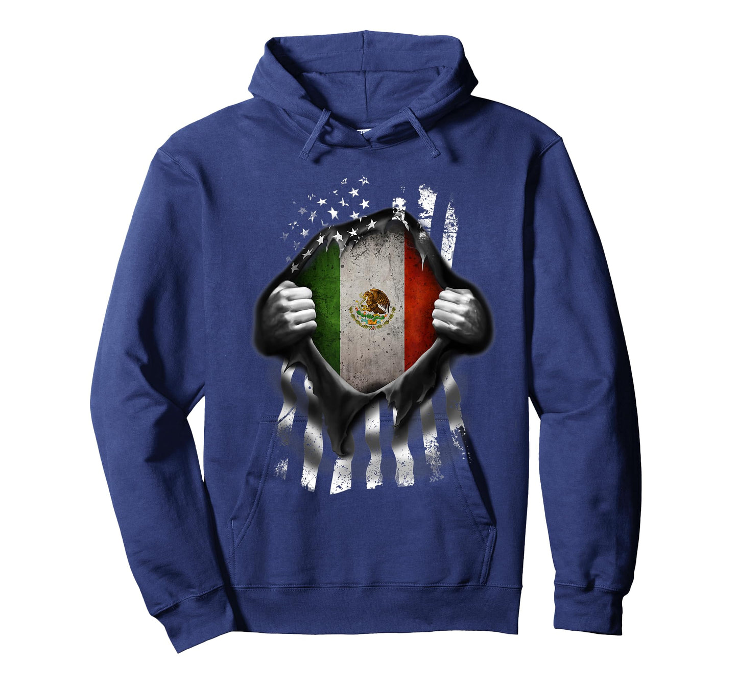 Mexico USA Flag Mexican American T-Shirt for Women Kids Men