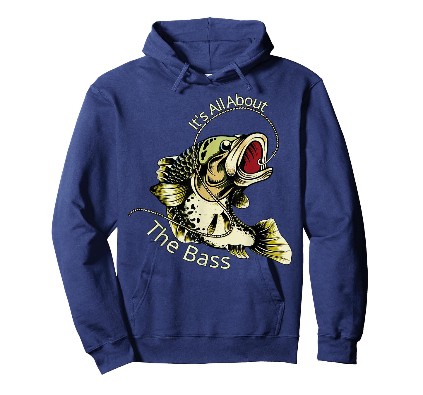 It's All About The Bass Fisherman Fishing Gift T-Shirt