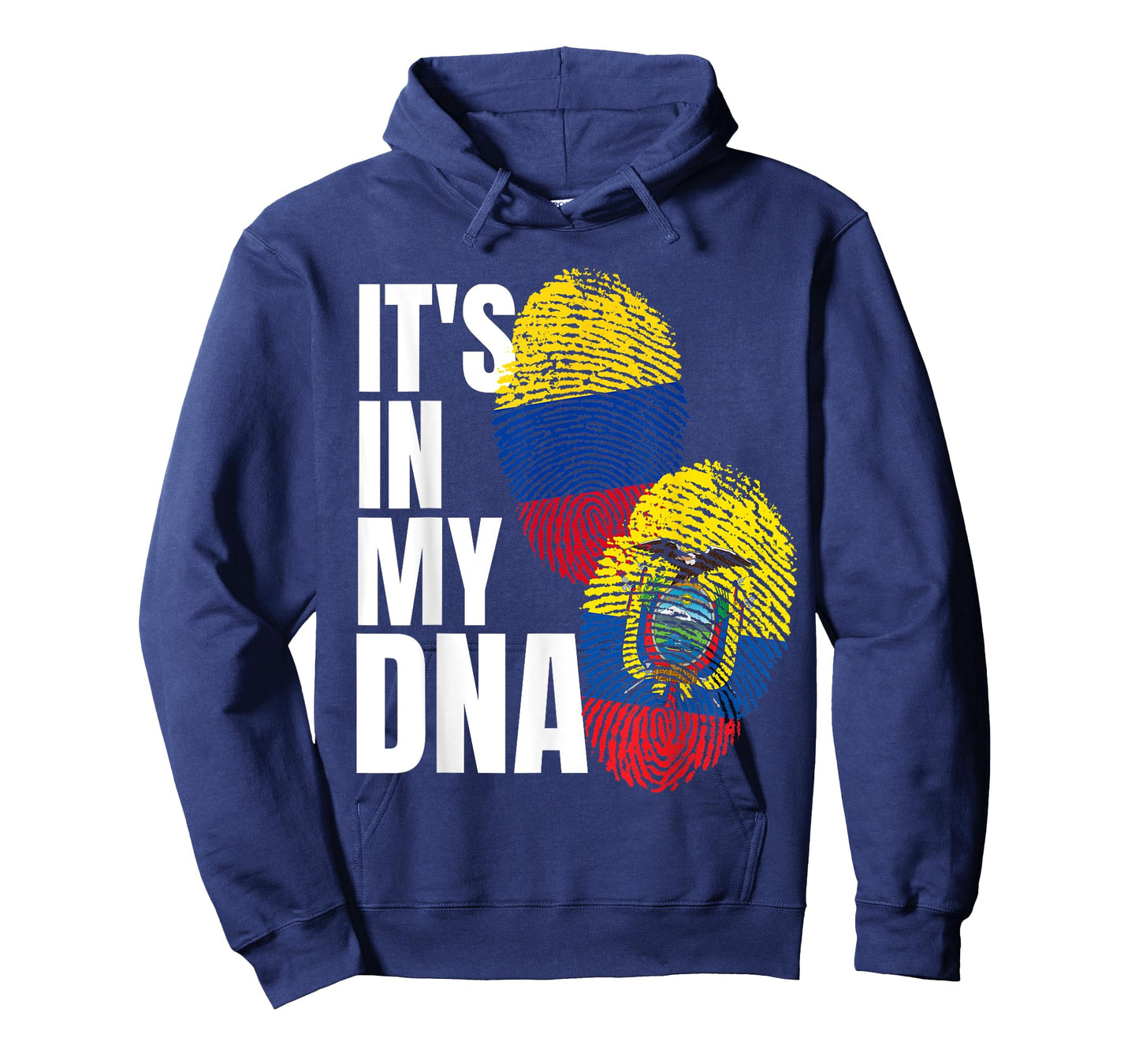 Ecuadorian And Colombian DNA Mix Flag Heritage T-Shirt
