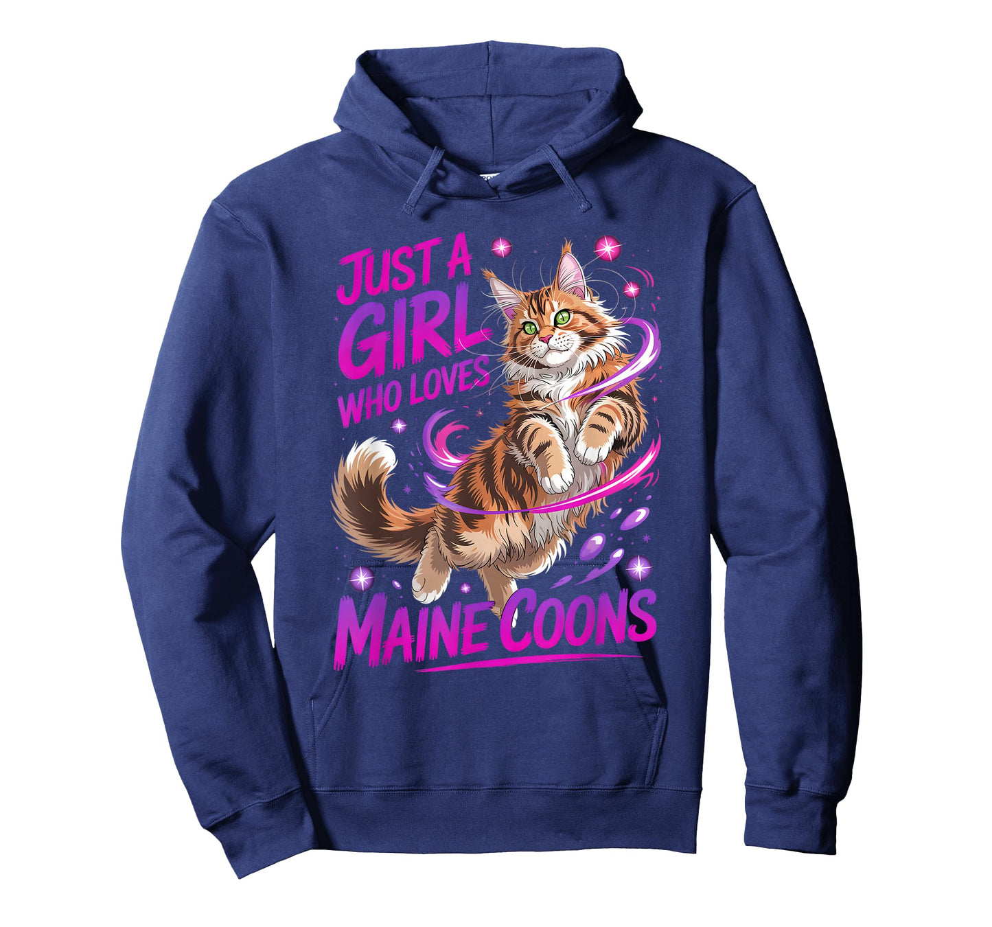 Girls Maine Coon T-Shirt