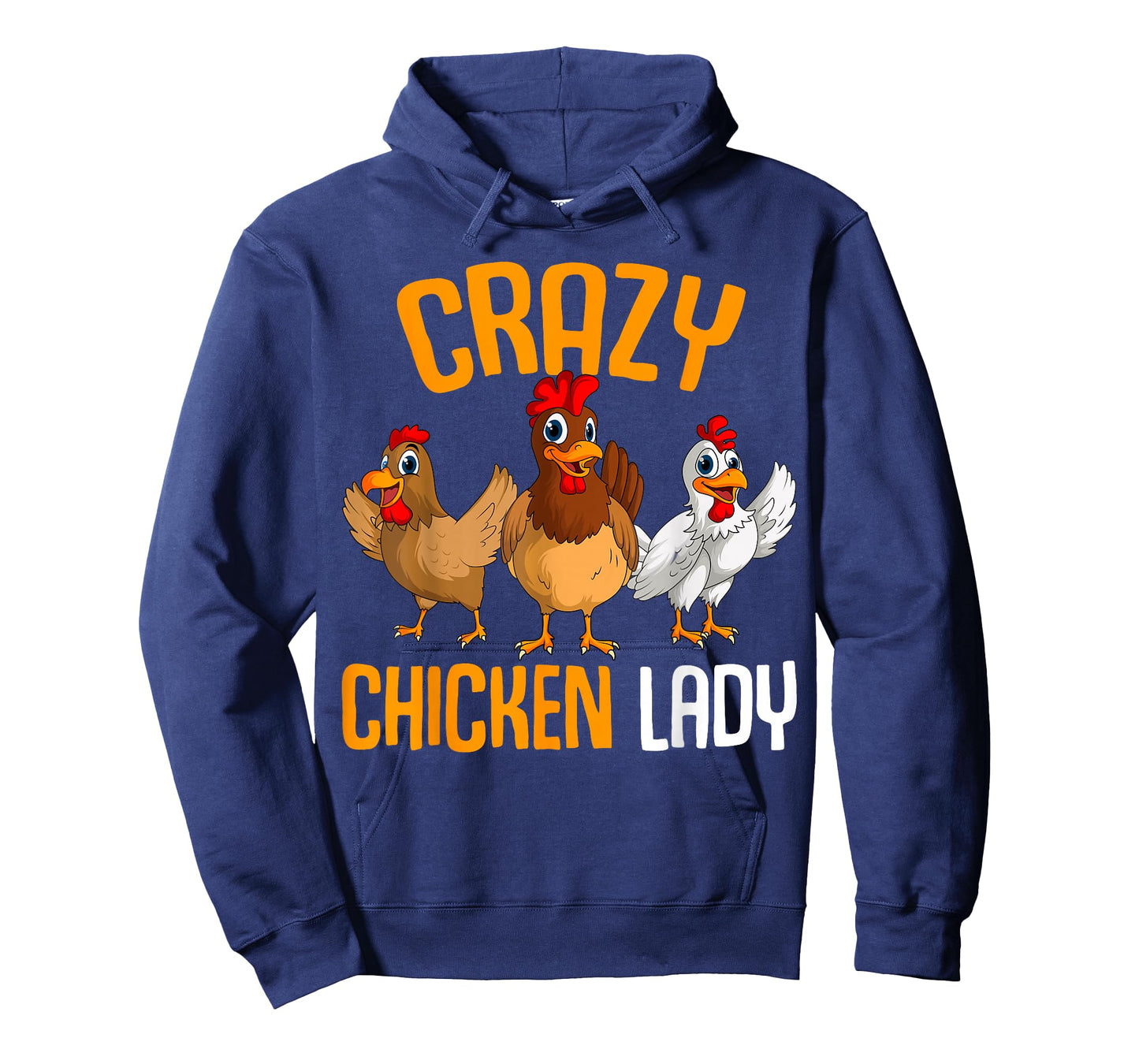 Crazy Chicken Lady Women Chicken T-Shirt