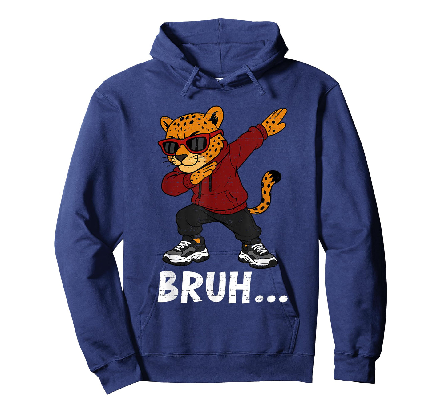 Funny Dabbing Cheetah Bruh Bro Dab Meme Humor Animal Lovers T-Shirt