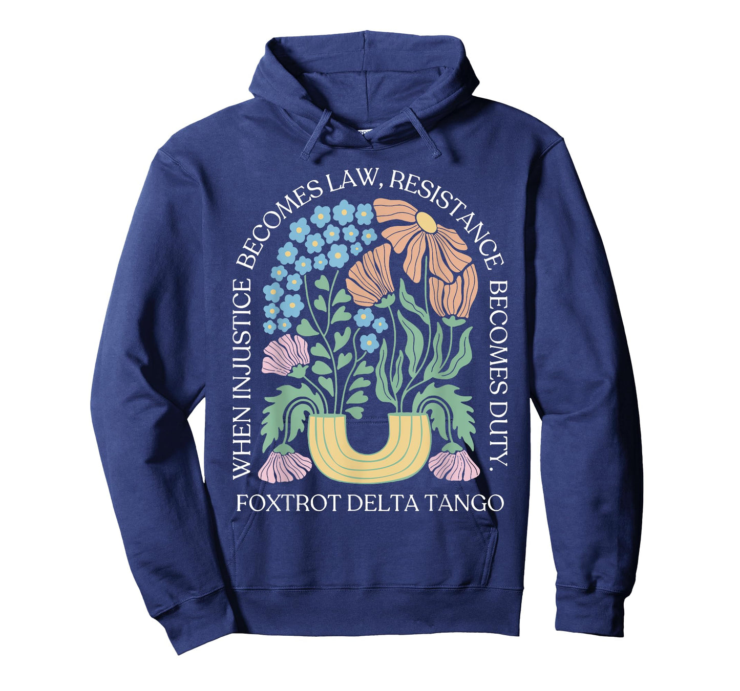When Injustice Becomes Law Resistance Becomes Duty Floral T-Shirt