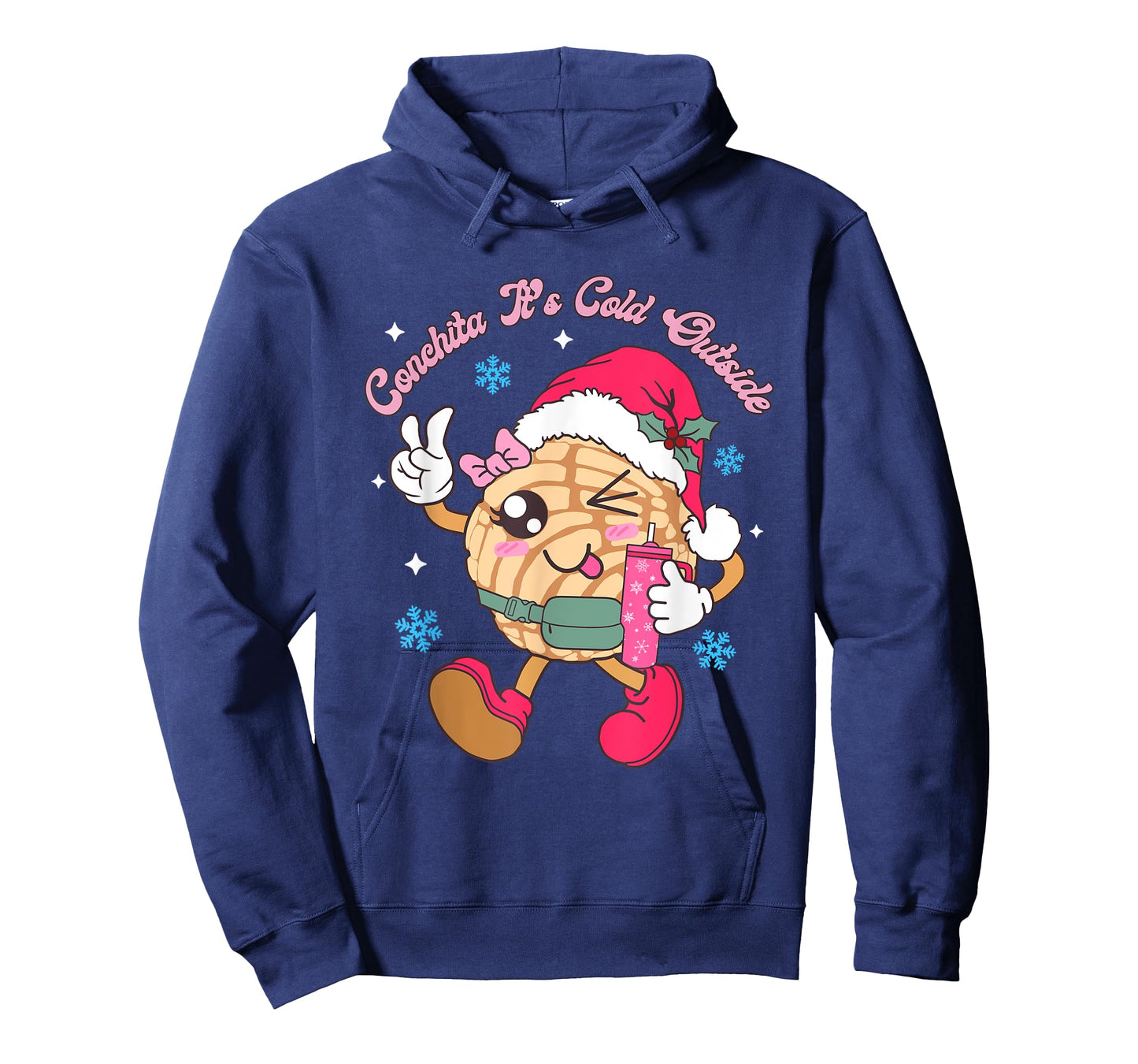 Conchita It's Cold Outside Concha Pan Dulce Mexican Xmas T-Shirt