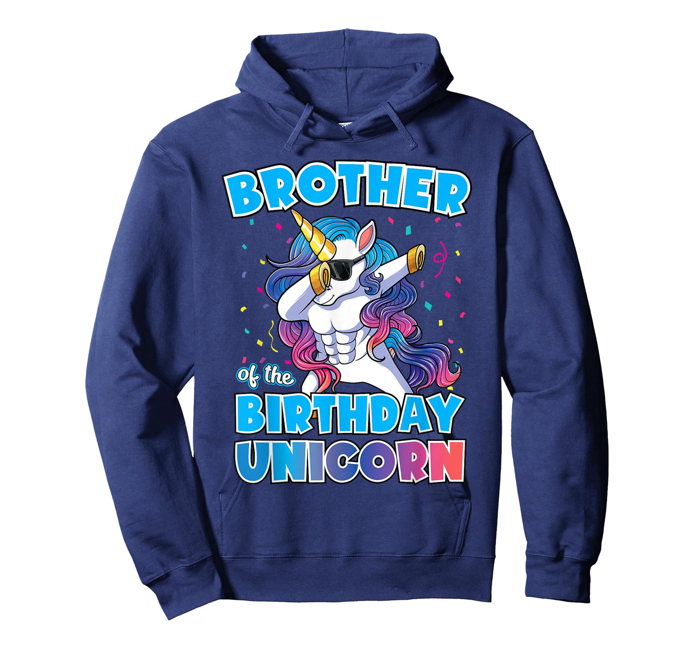 Brother of the Birthday Unicorn Dabbing Unicorn Brother T-Shirt