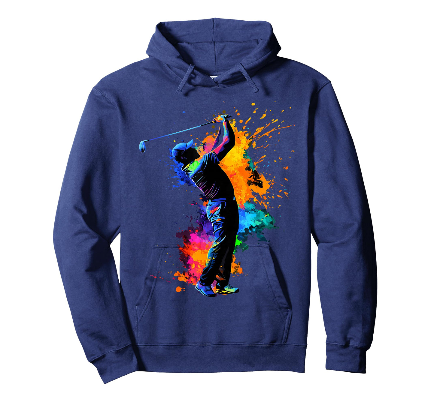 Colorful Golfer Golf Golfing T-Shirt