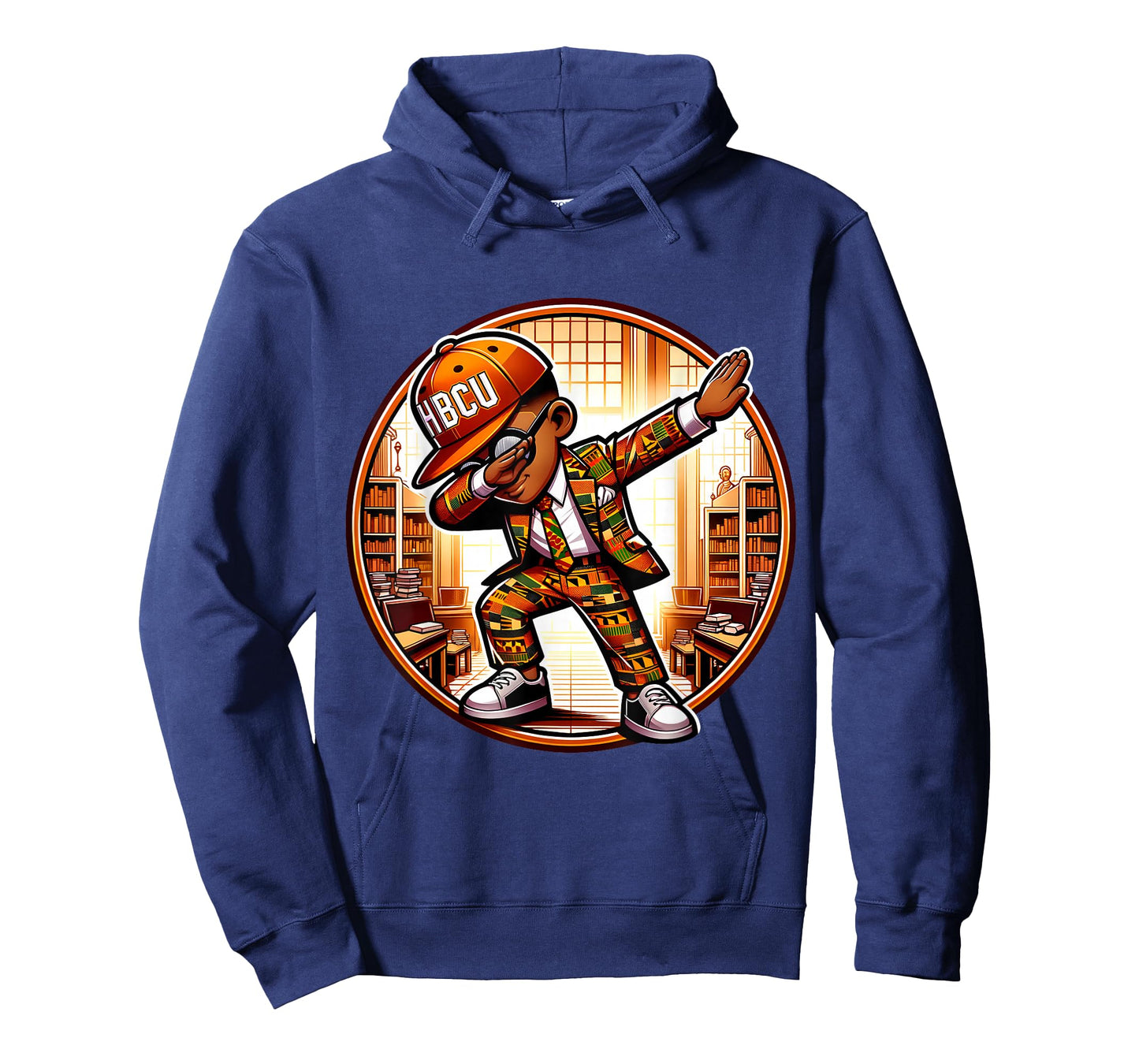 Future HBCU Grad Dabbing Black History Apparel Men Kids BHM T-Shirt
