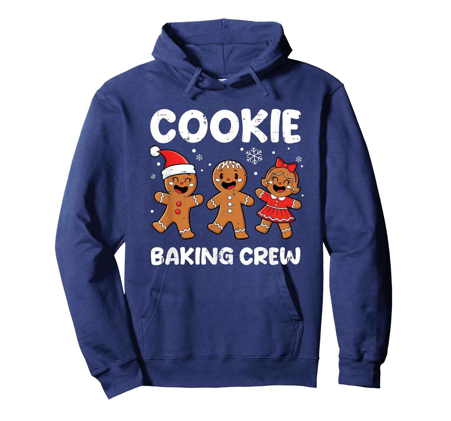 Cookie Baking Crew Gingerbread Family Christmas Kids Girls T-Shirt