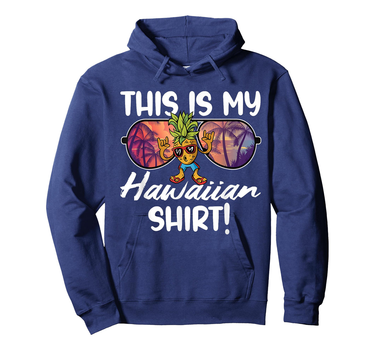 Dabbing Pineapple Shaka Hand Sign This is my Hawaiian Shirt T-Shirt
