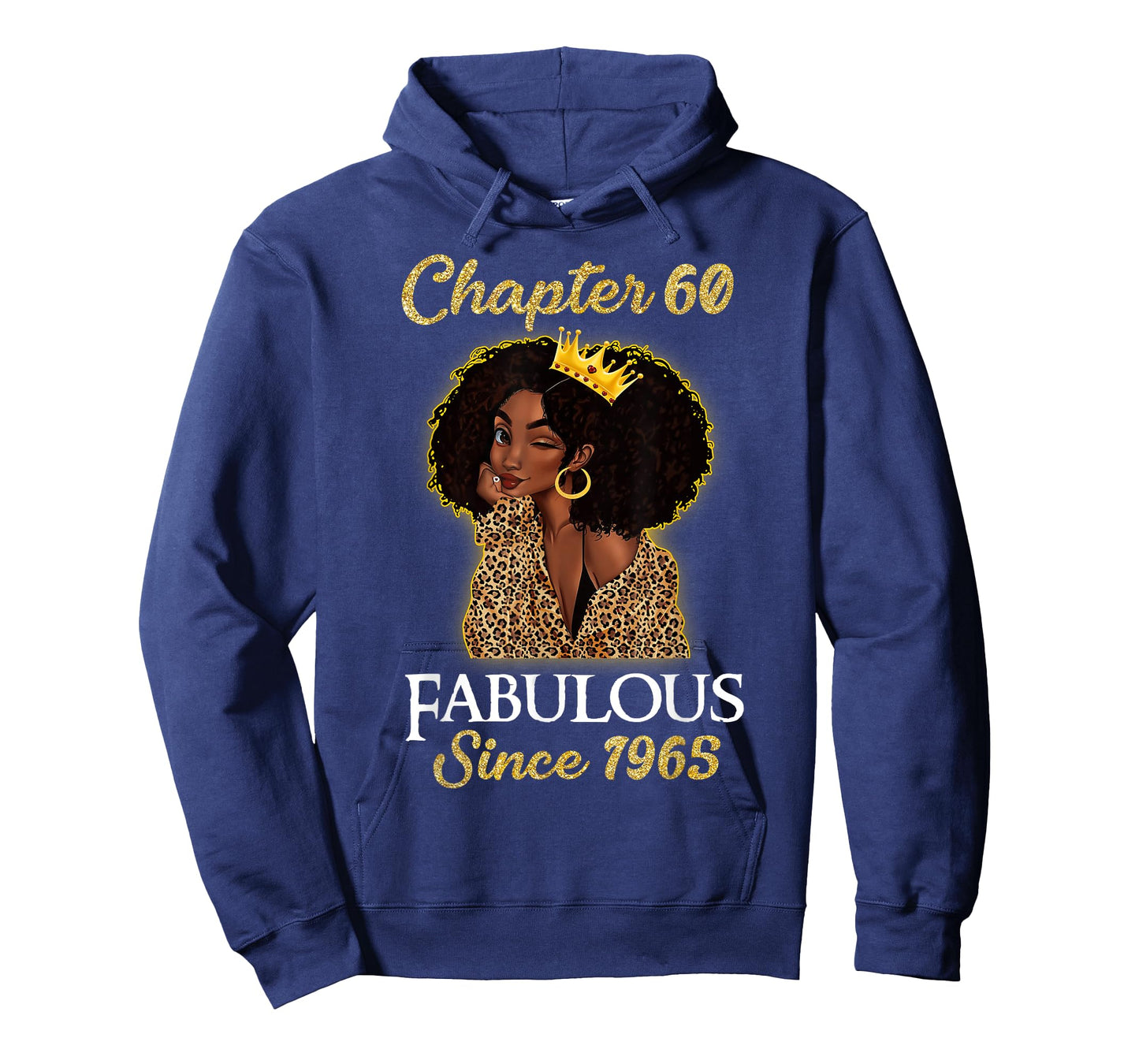 Chapter 60 Fabulous Since 1965 60th Birthday Girls Leopard T-Shirt