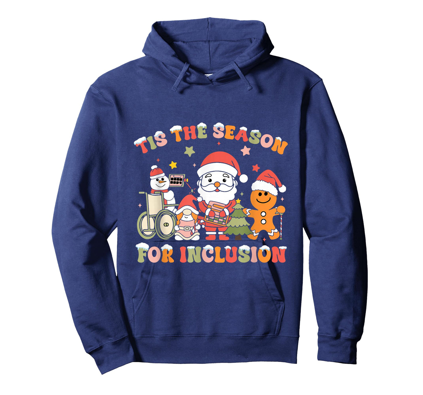 Tis The Season for Inclusion OT PT SLP Therapist Christmas T-Shirt