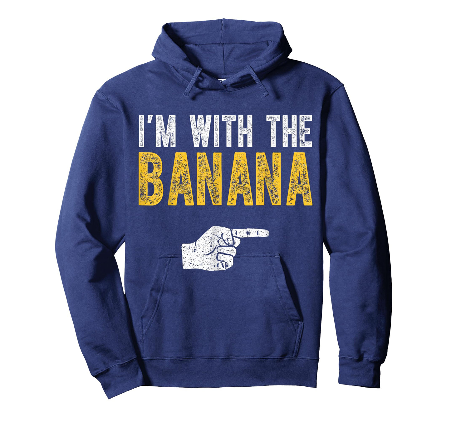 I'm With The Banana Costume Halloween Matching Couple T-Shirt
