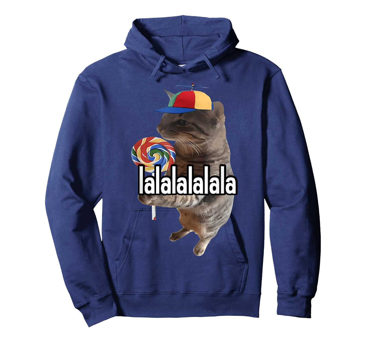 Silly Cat with Lollipop Meme T-Shirt