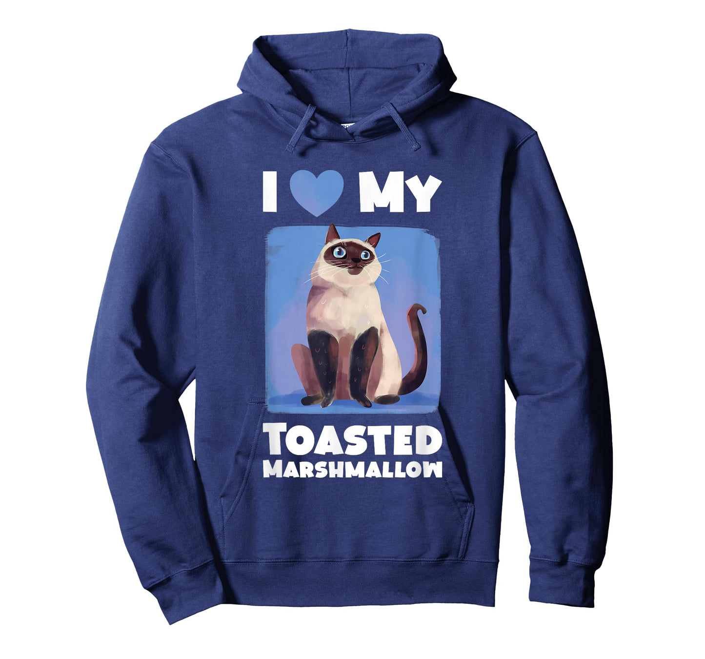 Flame Point Siamese Cat I Love My Toasted Marshmallow T-Shirt