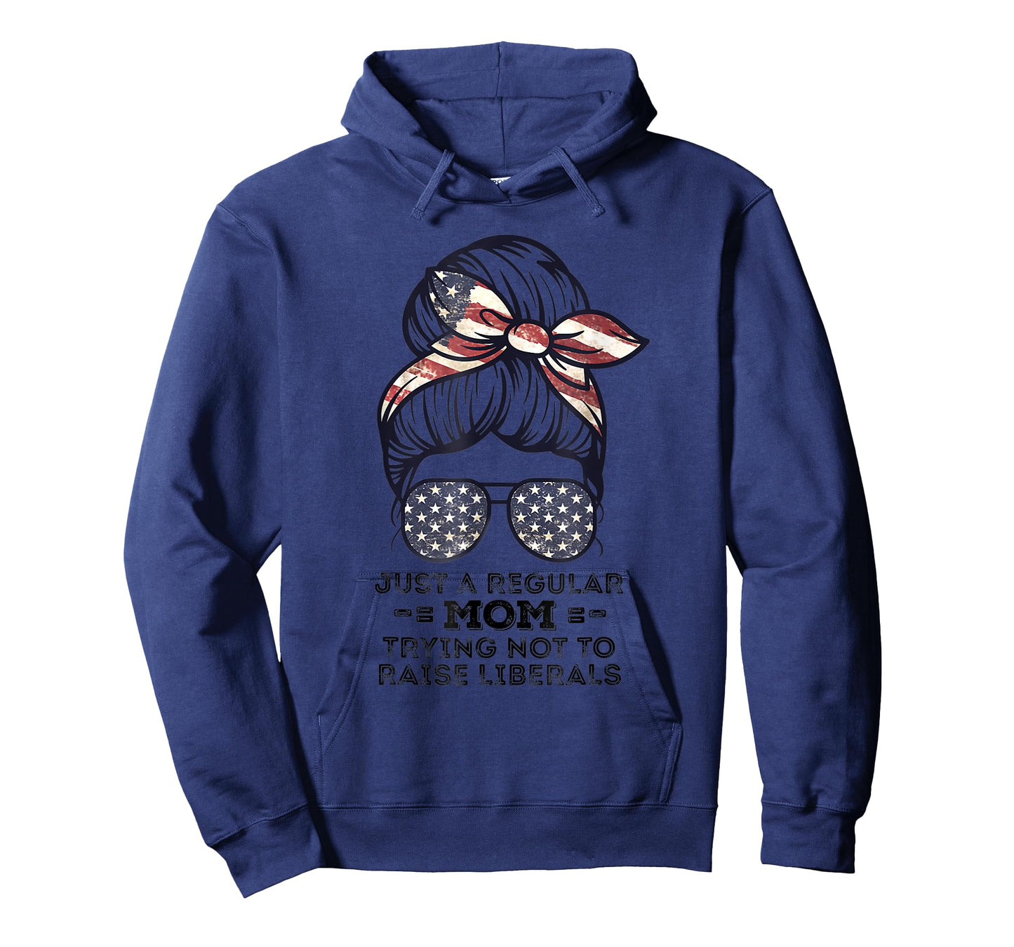 Just A Regular Mom Trying Not To Raise Liberals Republican T-Shirt