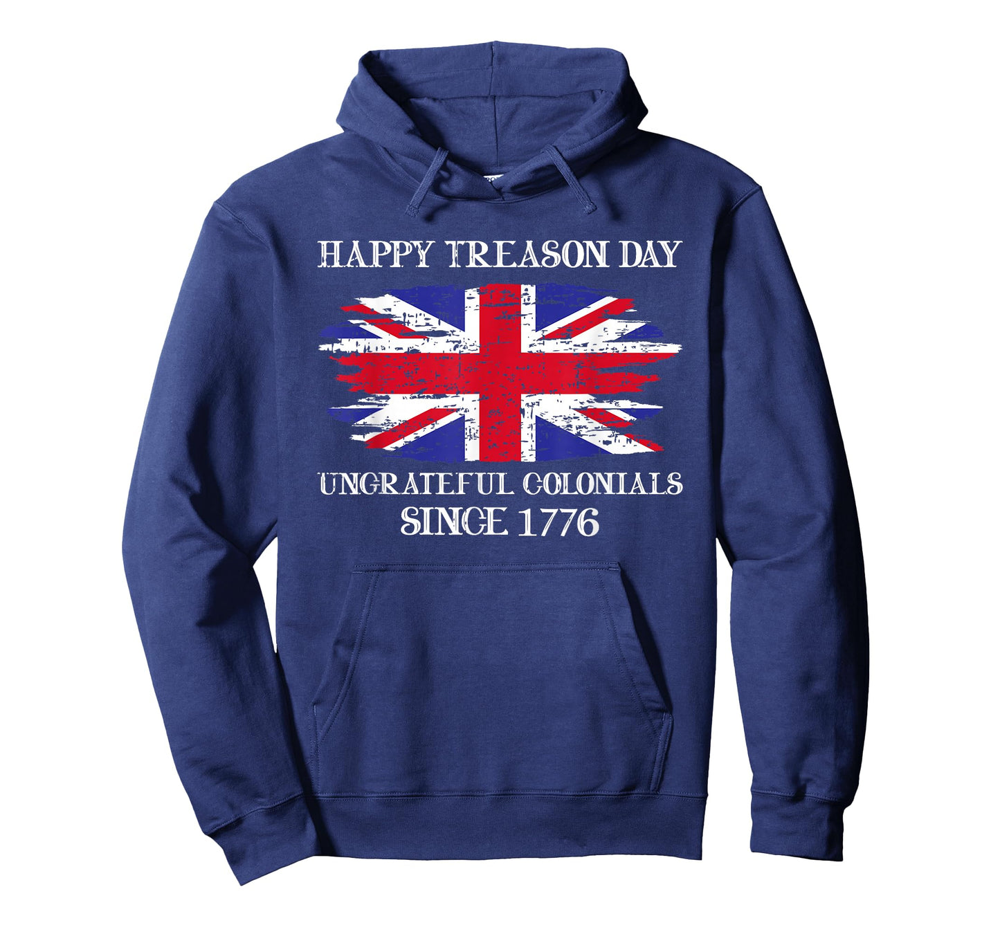 Happy Treason Day 4th of July Vintage Ungrateful Colonial T-Shirt