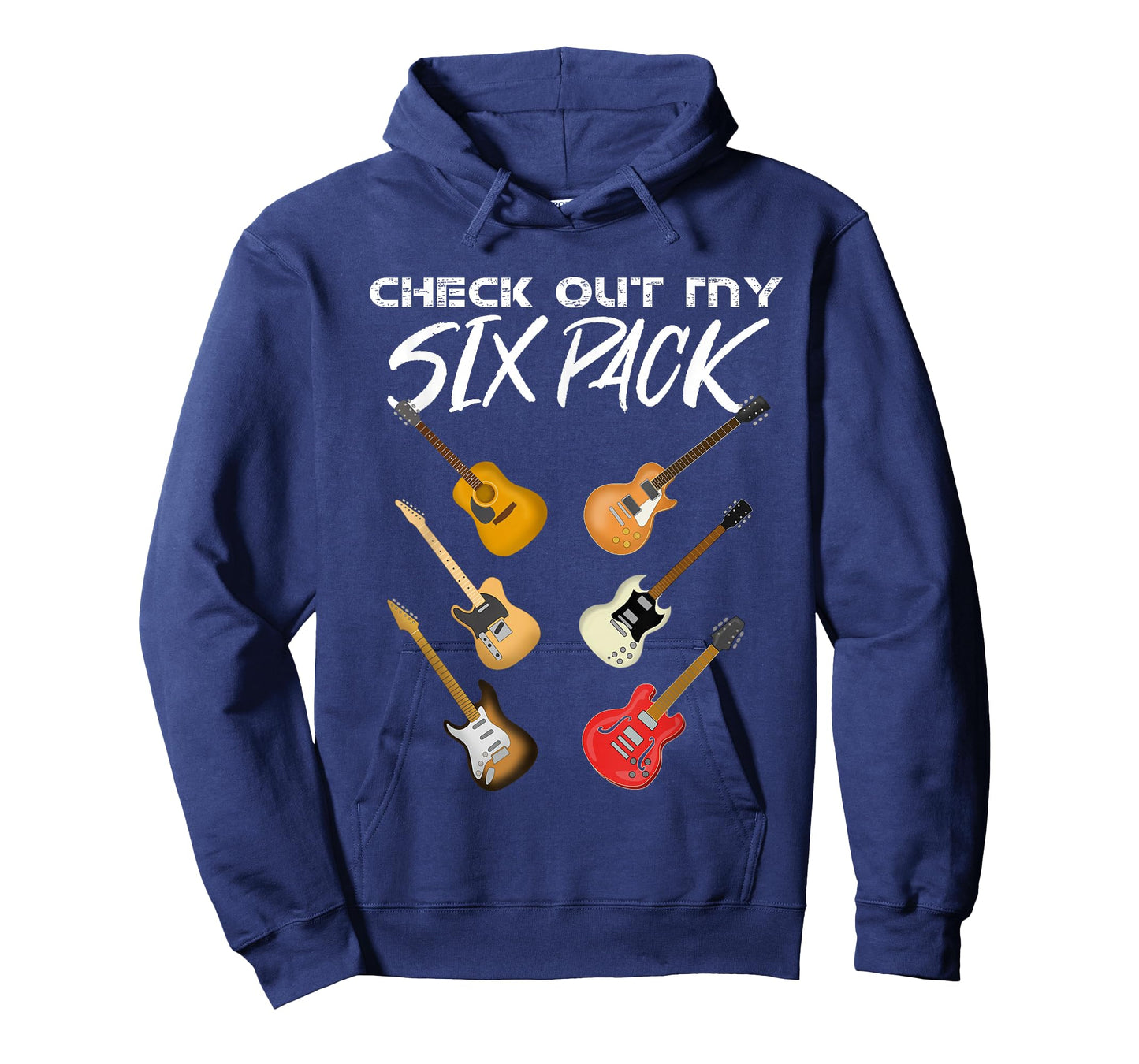 Check Out My Six Pack Guitar T-Shirt