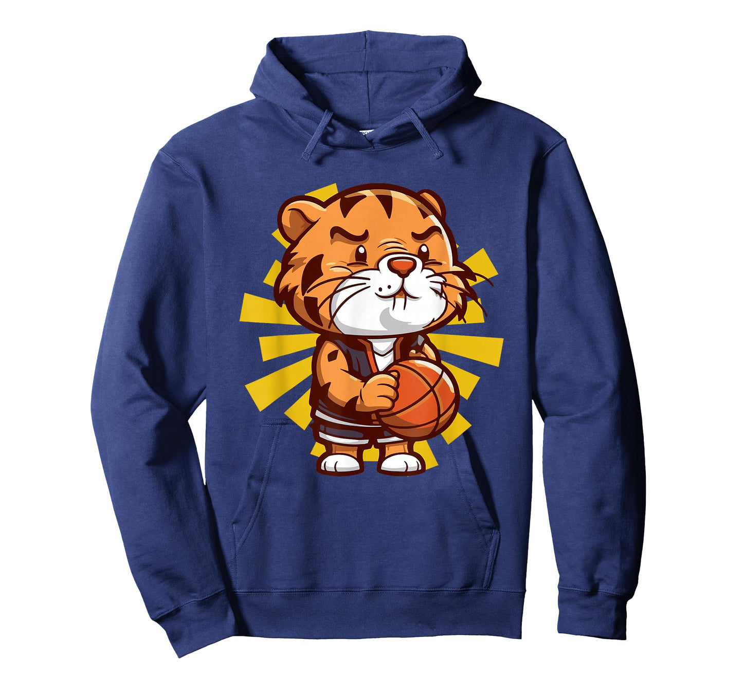 Tiger Basketball Player Ball Sports Jungle Animal T-Shirt