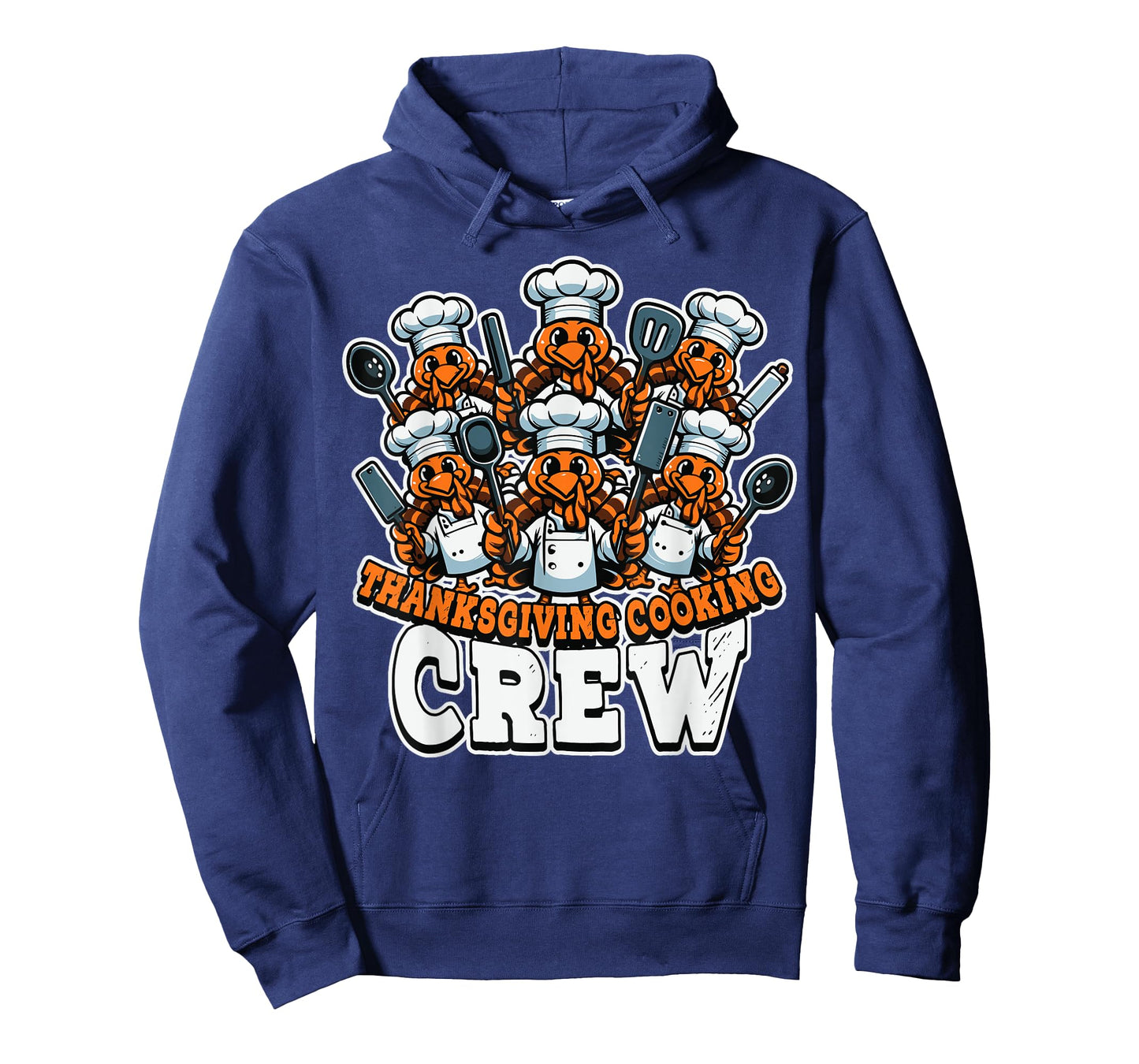 Thanksgiving Cooking Crew Funny Turkey Chefs Fall Family T-Shirt